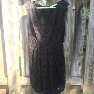 NY & Company Lace Black Dress